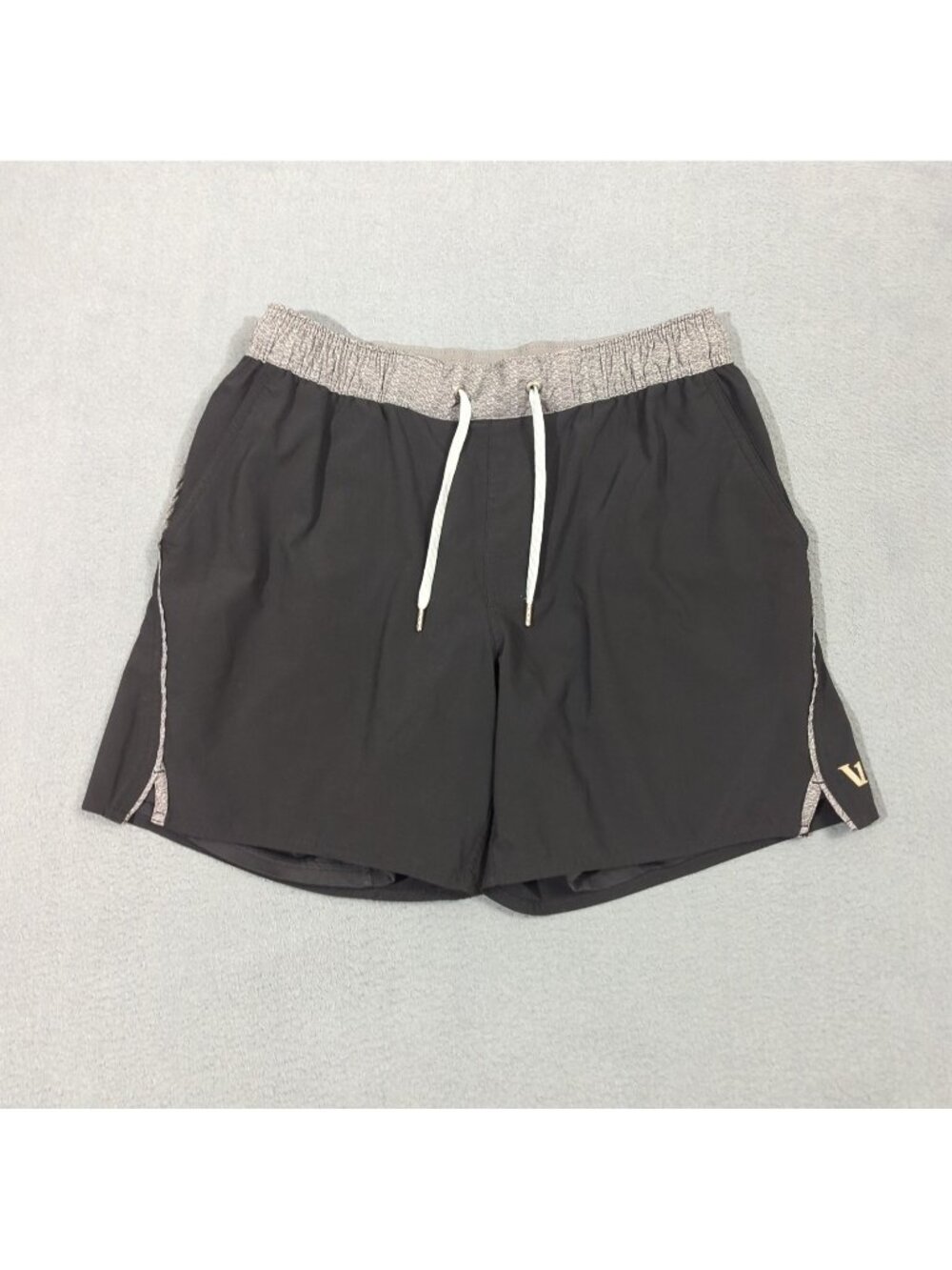 Vuori Trail Shorts Men's S Black Performance Lined Workout Active Gym V341